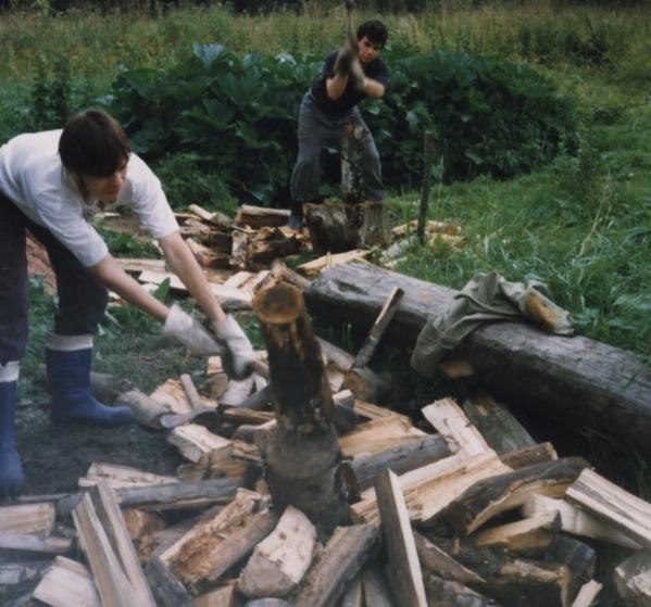 Талик и Шуреман, вроде как работают, псковщина 1997